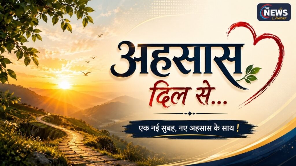 अहसास दिल से... | रिश्तों की मिठास और ‘वक्त’ का मरहम | Morning Motivation | Special Show | TNC |