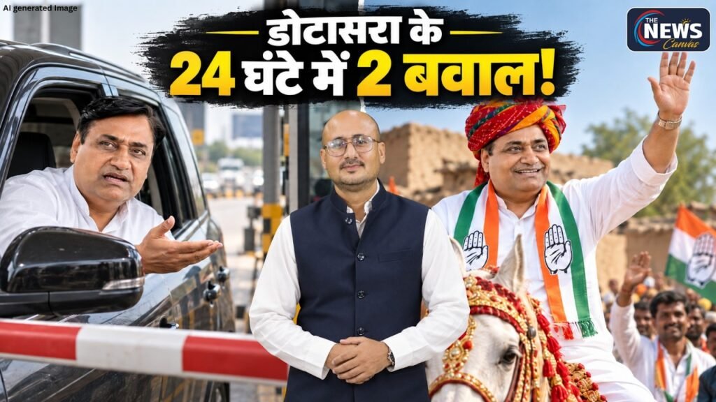 Dotasara Viral: टोल विवाद के बाद घोड़े पर निकले गोविंद डोटासरा | TNC |