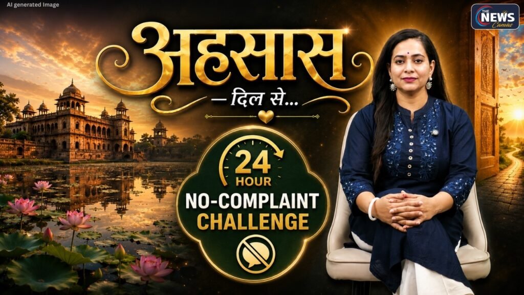 अहसास दिल से... | 24 घंटे शिकायत मत कीजिए! धैर्य और अनुशासन बदल देगा जीवन | Motivation | TNC |