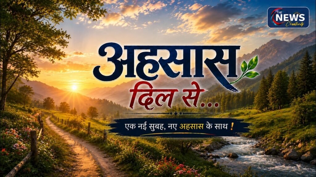अहसास दिल से | हिंदी पत्रकारिता दिवस | उदंत मार्तंड से डिजिटल मीडिया तक | Ehsaas Dil Se | TNC |
