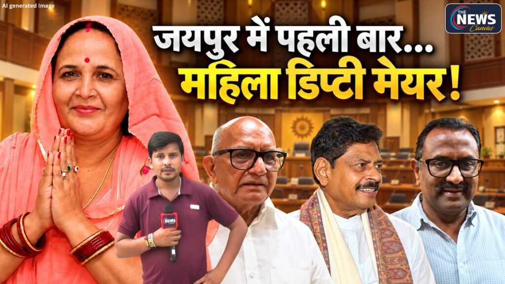 Jaipur की पहली महिला Deputy Mayor बनीं BJP की सरोज कंवर, सलमान मंसूरी को हराया | TNC |