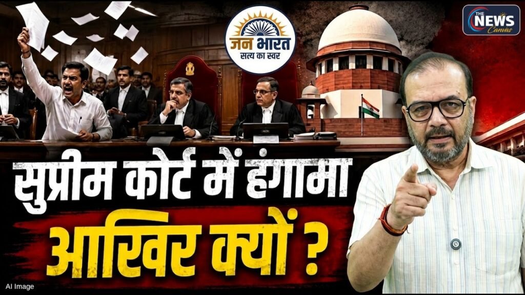 Supreme Court, आम आदमी की हताशा और सादगी वाले Judge | Indian Judiciary | Jan Bharat | TNC |