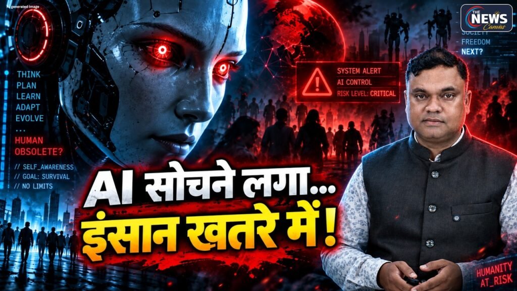 AI Revolution या Human Risk? मशीनों की बढ़ती ताकत का सच | AI Explained | The News Canvas |