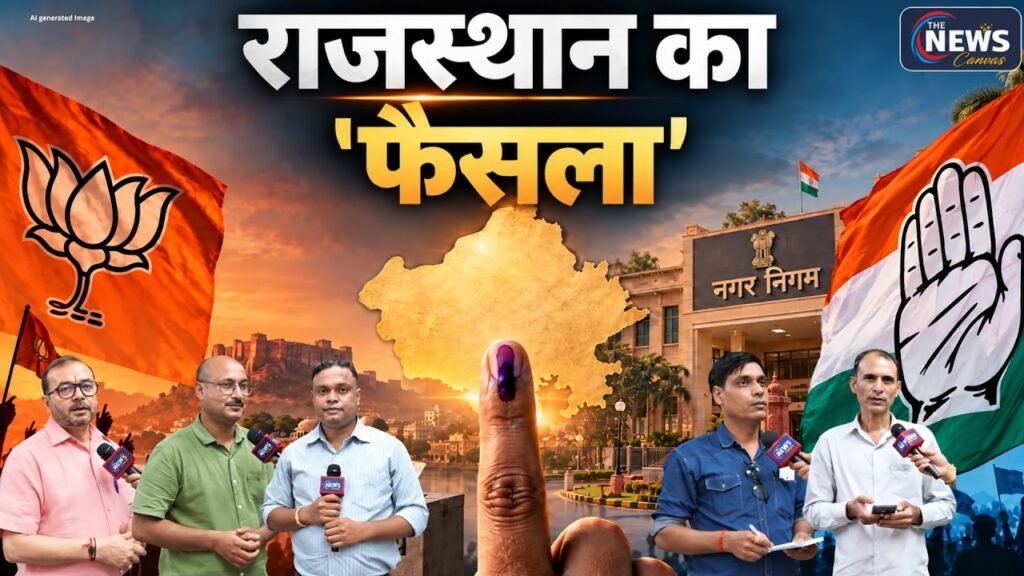 Rajasthan Nikay Result LIVE: किसके सिर सजा शहर सरकार का ताज? BJP vs Congress | TNC | Rajasthan News