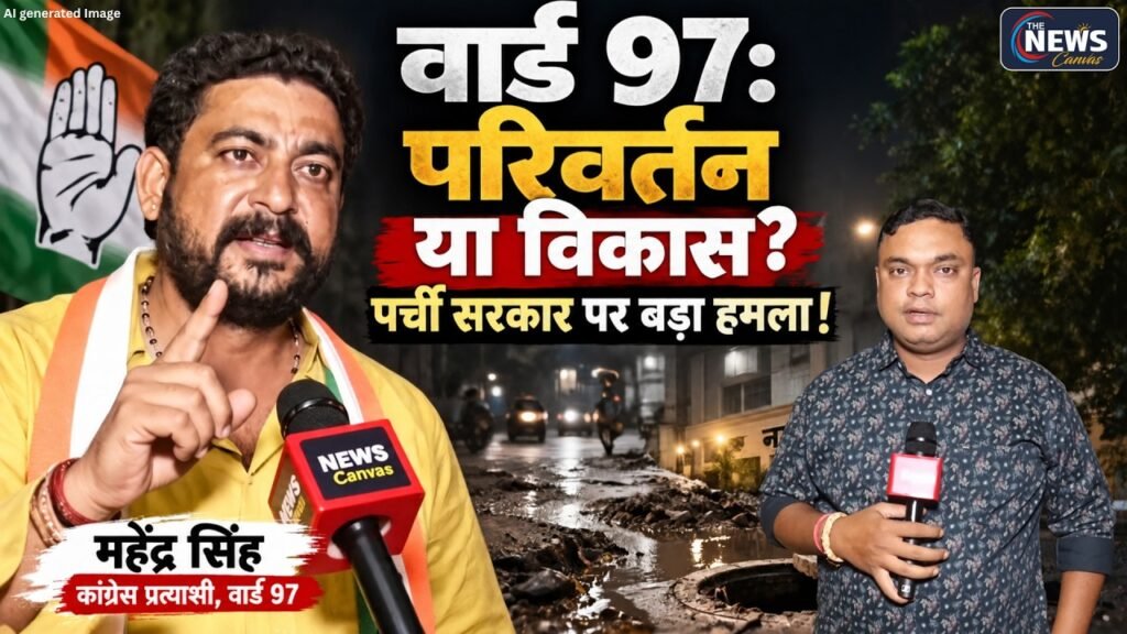 Ward 97 की Ground Reality, महेंद्र सिंह का बड़ा Political Attack! | Municipal Election | Jaipur |