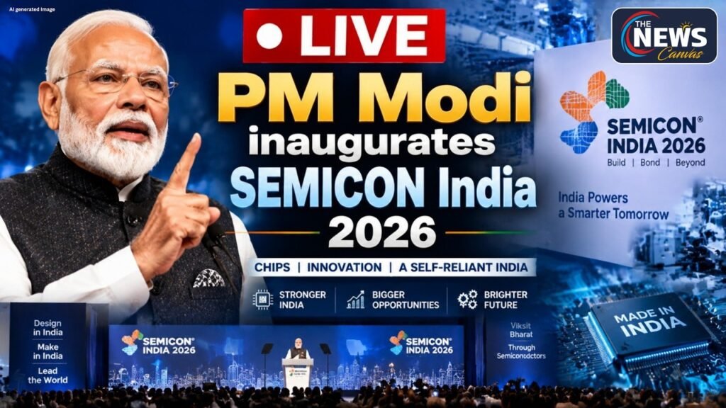 LIVE: PM Modi inaugurates SEMICON India 2026 | भारत के Semiconductor Mission की बड़ी शुरुआत