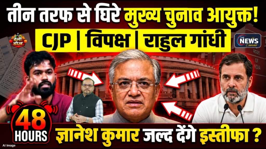 CEC Gyanesh Kumar पर महाभियोग की तैयारी ? CJP का अल्टीमेटम, Rahul Gandhi का बड़ा हमला | Daily Dose |