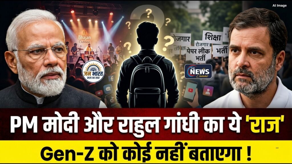 PM Modi या Rahul Gandhi, Gen-Z किसे देगा वोट ? | Jan Bharat | Indian Youth | The News Canvas | TNC