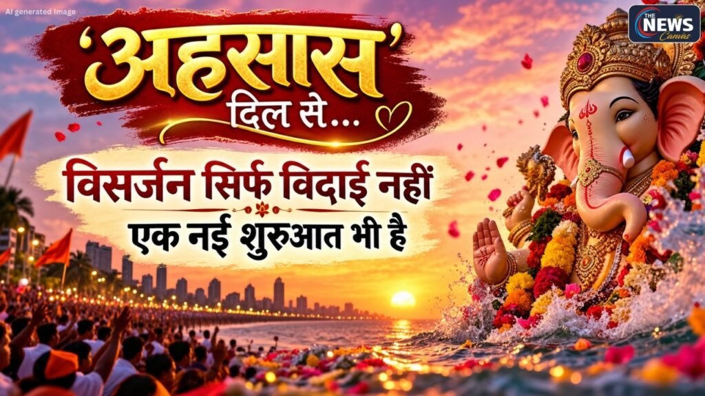 अहसास दिल से... | Ganesh Visarjan 2026: बप्पा की विदाई का असली मतलब | Anant Chaturdashi | TNC |
