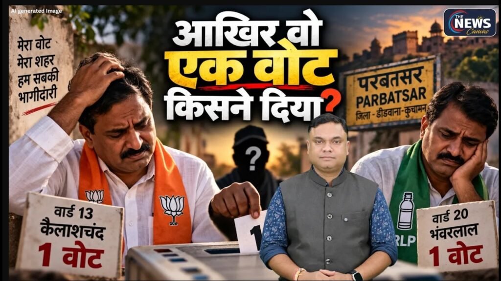 एक Vote की Mystery! Parbatsar Election Result की Funny Story, हंसते-हंसते हो जाएंगे लोटपोट! | TNC |