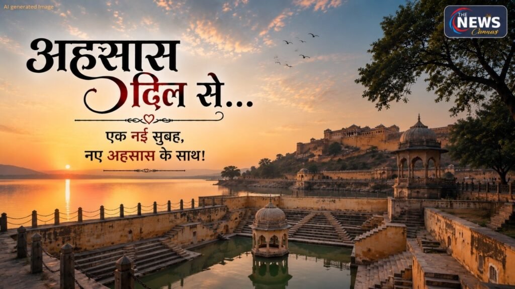 अहसास दिल से... | 27 जुलाई 2026 | आमेर का पन्ना मीना का कुंड | Monday Motivation | TNC |
