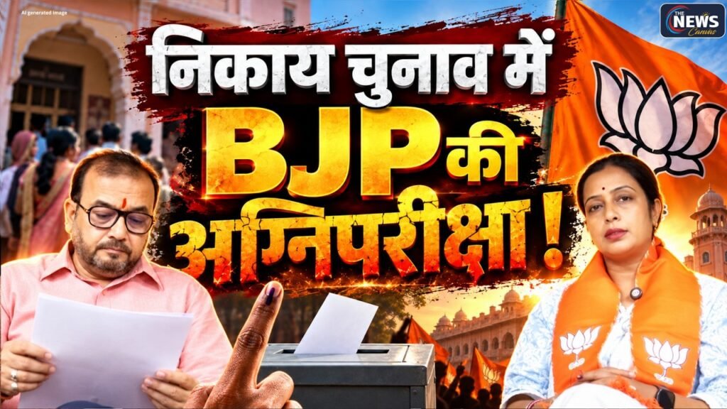 Rajasthan Nikay Elections 2026 : BJP प्रवक्ता से तीखे सवाल | Jaipur से Jodhpur तक किसकी सरकार ? TNC