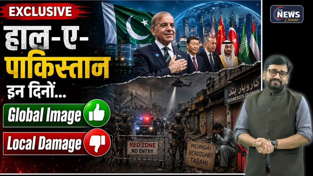 Pakistan का ‘Peace Lockdown’ | शांति वार्ता या जनता पर Shutdown? | The News Canvas |