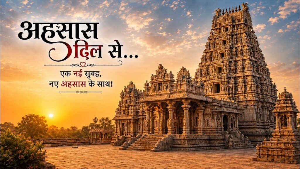 अहसास दिल से | तंजावुर का बृहदेश्वर मंदिर | 16 July 2026 motivation | TNC |