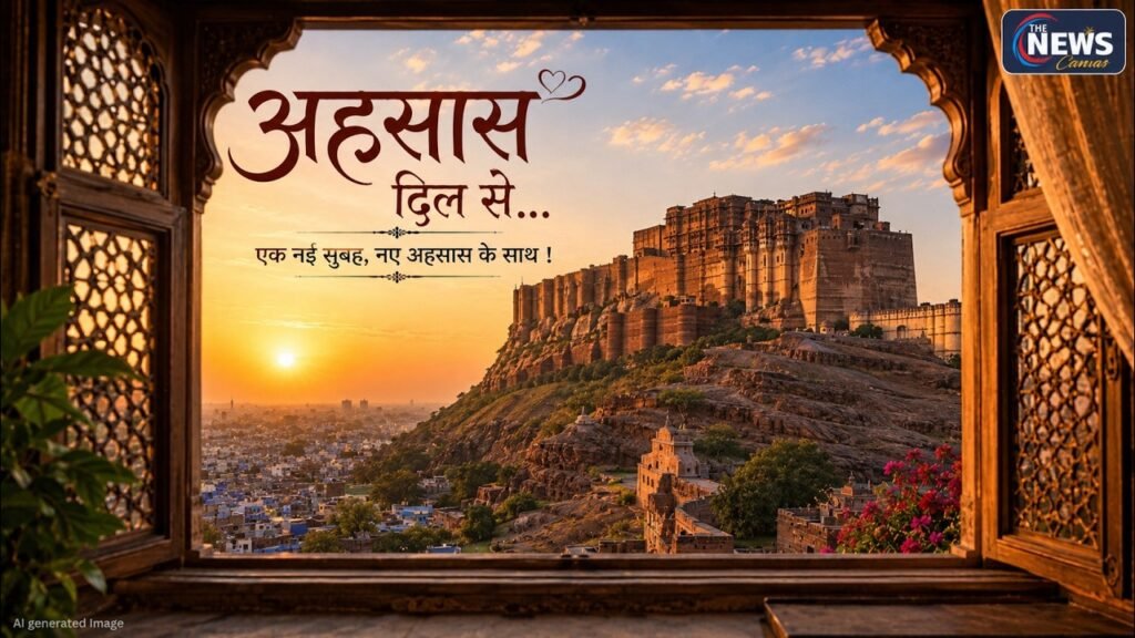 अहसास दिल से | मेहरानगढ़ दुर्ग की प्रेरक कहानी | अर्जुन की एकाग्रता | Morning Motivation | TNC |