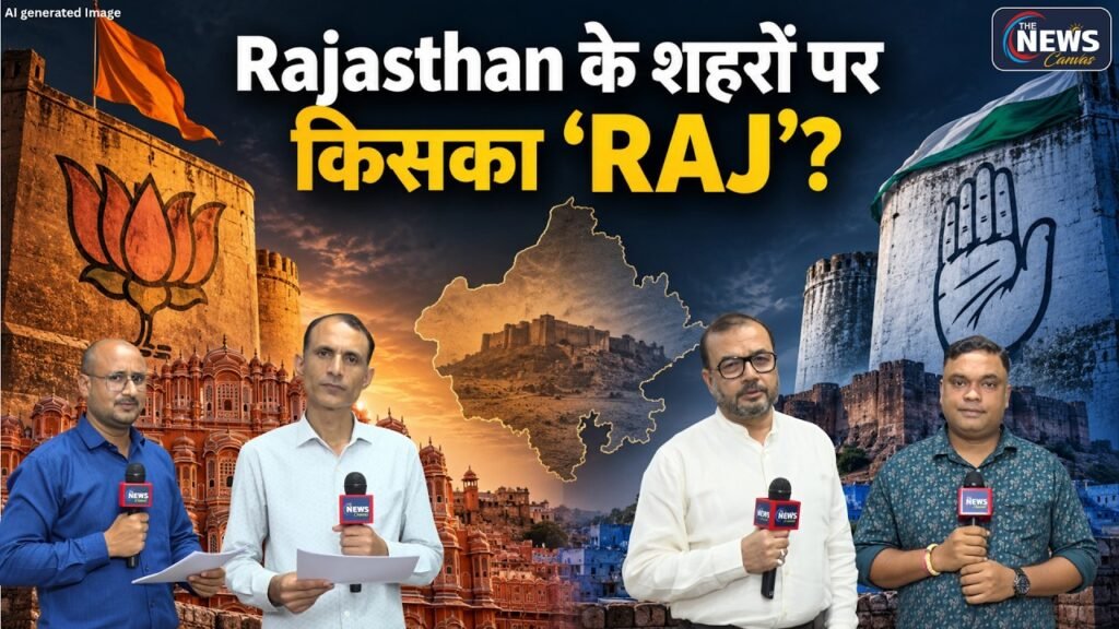 Rajasthan Nikay Election Result 2026 Jaipur-Jodhpur समेत पूरे राजस्थान के नतीजों पर बड़ी चर्चा | TNC