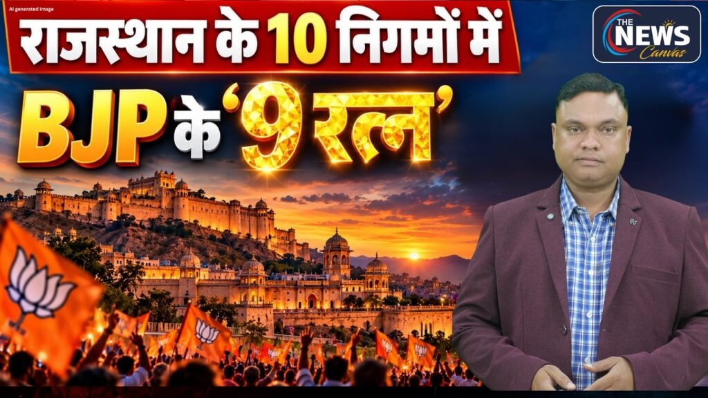 Rajasthan Mayor Election Result 2026 | 10 नगर निगमों में भगवा दबदबा | Jaipur | Kota | Jodhpur | TNC