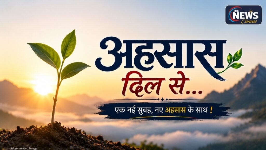'अहसास' | दिल से... जलमहल की कहानी, रहीम की सीख और दिल की डायरी के पन्ने... | TNC | Morning Vibes |