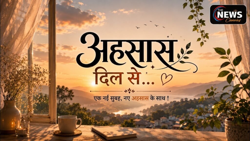 अहसास दिल से | नाहरगढ़ से सीखिए सफलता का मंत्र | Special Morning Show | TNC |