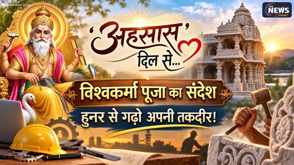 अहसास दिल से...| Vishwakarma Puja 2026: कर्म ही पूजा है | विश्वकर्मा जयंती विशेष | spiritual | TNC |