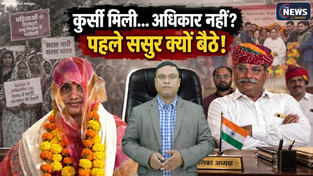 कुर्सी पर बैठने का अधिकार भी नहीं? बालेसर की पहली महिला अध्यक्ष और पुरुष प्रधान सोच पर सवाल | TNC |