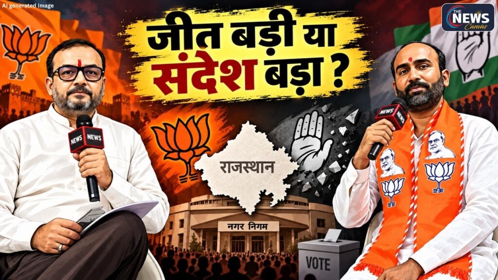 Nikay Results पर BJP प्रवक्ता से तीखे सवाल | बड़ी Victory या नतीजों में छिपा बड़ा Political Message?