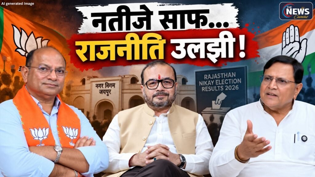 LIVE Rajasthan Nikay Results पर BJP-कांग्रेस आमने-सामने | जीत किसकी, झटका किसे? मस्त सियासी बहस। |
