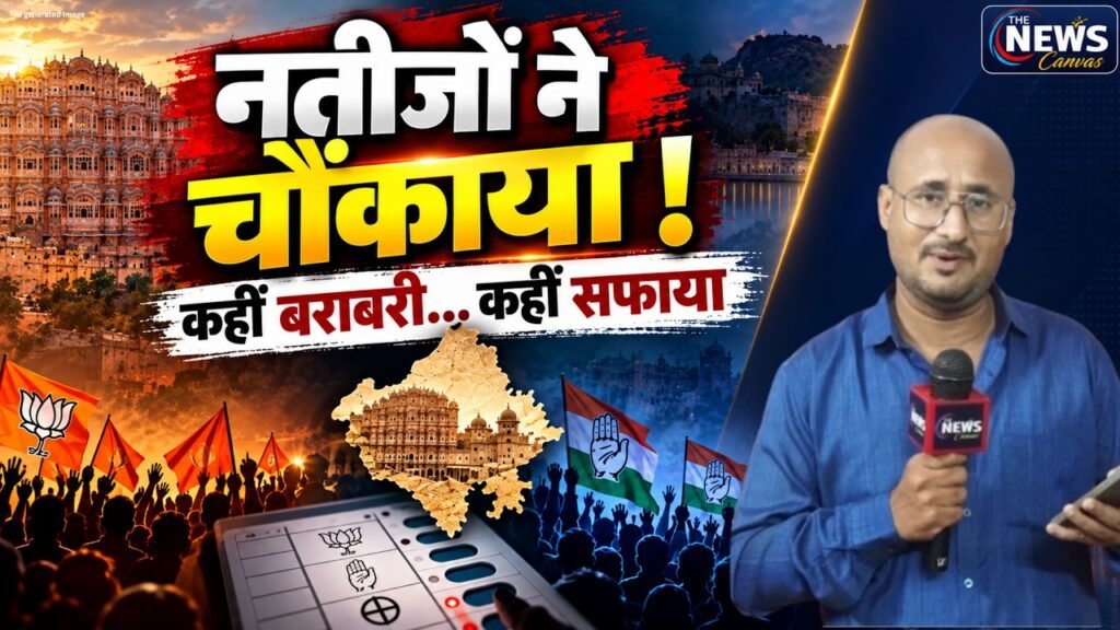 Rajasthan Nikay Chunav Result 2026 Live : कहीं BJP आगे, कहीं Congress का दम, निर्दलीयों ने चौंकाया