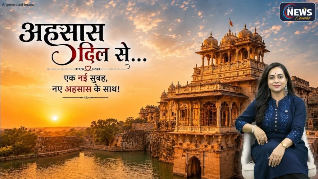 अहसास दिल से... | धैर्य ही असली साहस है! शनिवार का पंचांग, पद्मिनी महल और संयम की प्रेरक कहानी | TNC