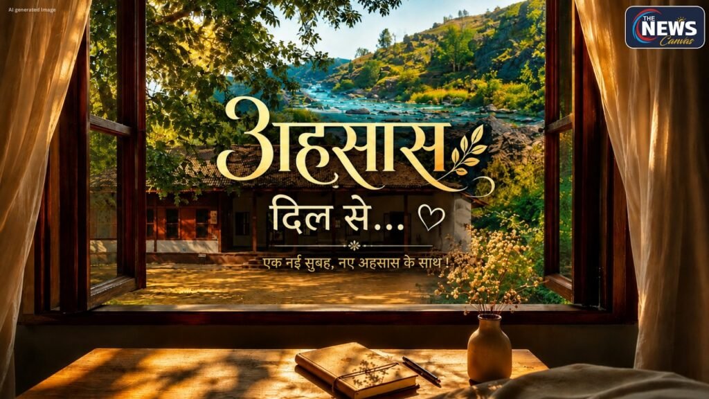 अहसास दिल से | नई शुरुआत का संदेश | साबरमती आश्रम की प्रेरणा | Special Morning Show | TNC |