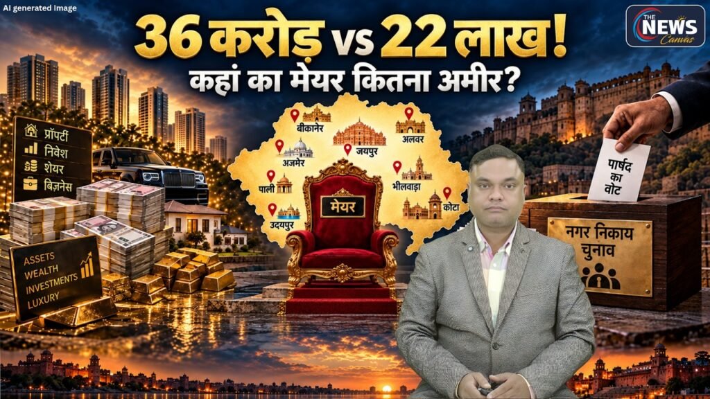 Rajasthan Mayor Election 2026: ₹36 Crore से ₹22 Lakh तक, किस Mayor Candidate के पास कितनी Property?