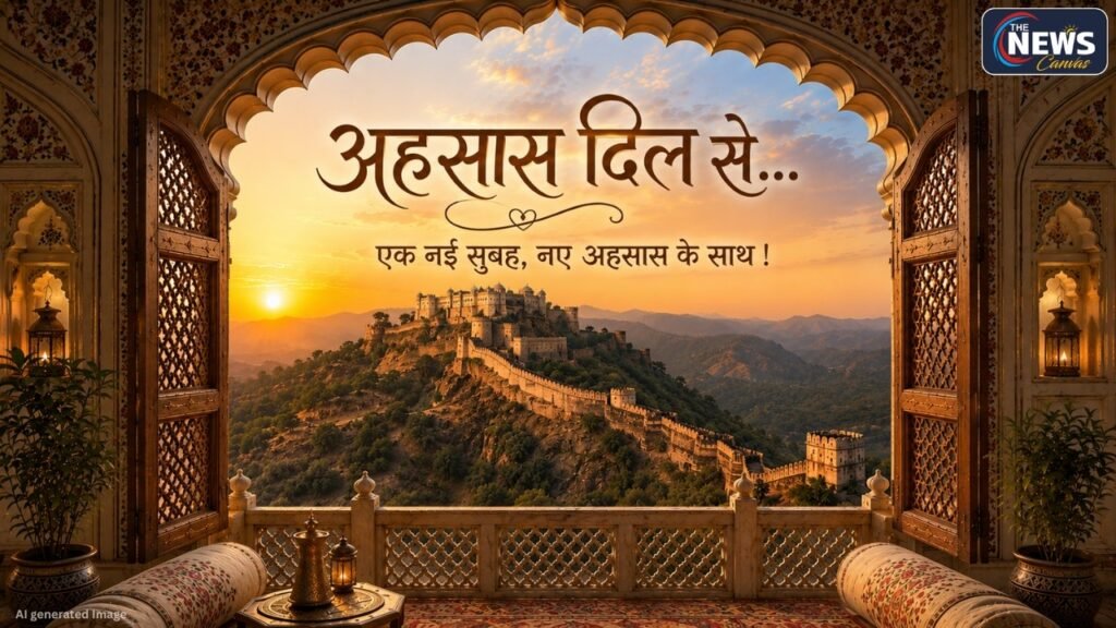 अहसास दिल से... | कुंभलगढ़ दुर्ग की प्रेरक कहानी | साहस की सीख | आज की मुस्कान | Morning | TNC |