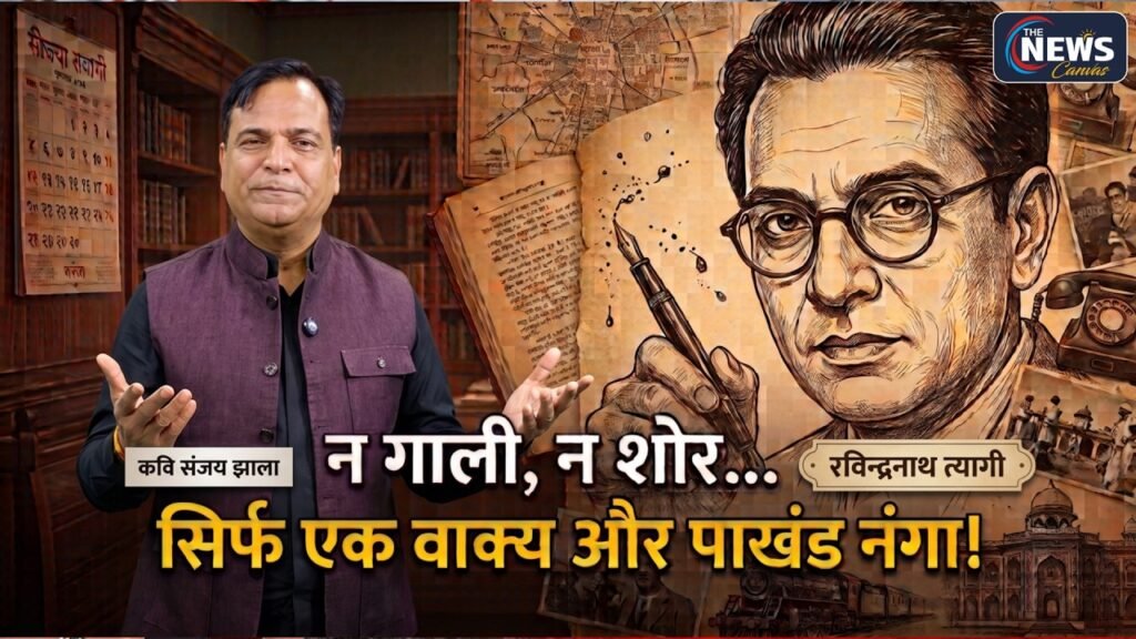 हास्य माध्यम है, व्यंग्य लक्ष्य है! | रवीन्द्रनाथ त्यागी को समझिए | Humour | Kavi Sanjay Jhala | TNC