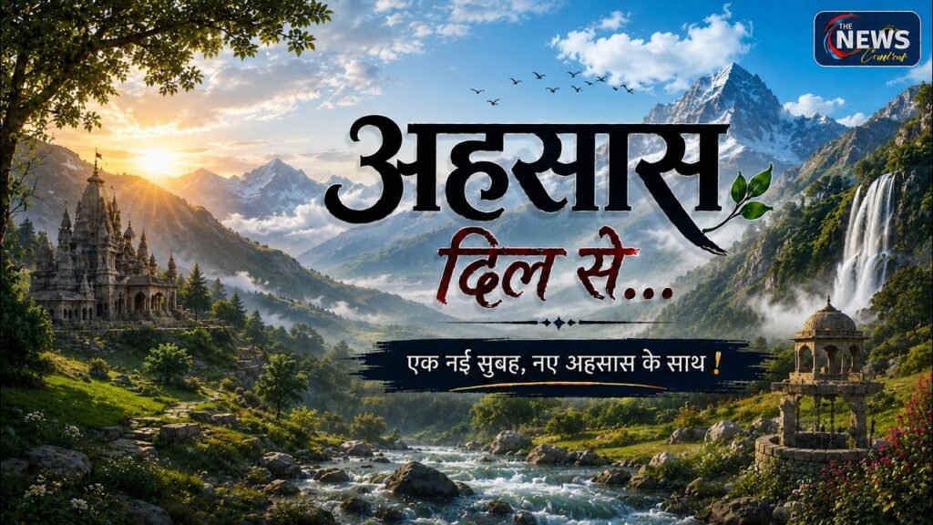 अहसास दिल से… | रणकपुर के जैन मंदिर | भीतर का अनगढ़ पत्थर | Ehsaas Dil Se | TNC Morning Show |