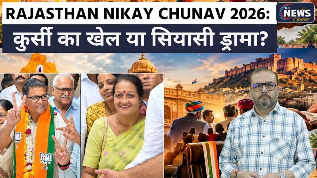 Rajasthan Nikay Chunav 2026: कुर्सी का खेल या सियासी ड्रामा? मेयर-सभापति चुनाव में बड़ा ट्विस्ट TNC