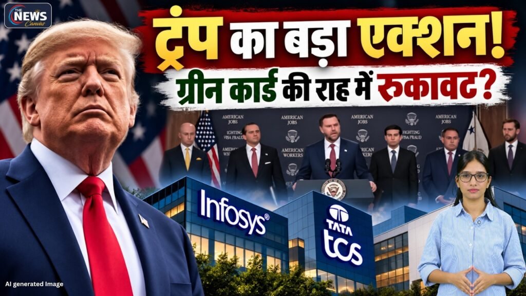 Trump बड़ा झटका! Infosys-Wipro समेत 8 IT कंपनियों पर Action, भारतीयों की Green Card राह मुश्किल? |