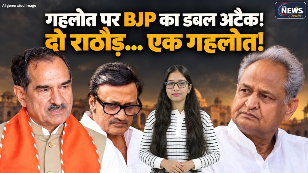 Rajasthan की सियासत में घमासान, Gehlot पर Rajendra Rathore और Madan Rathore का जोरदार हमला ! | TNC |