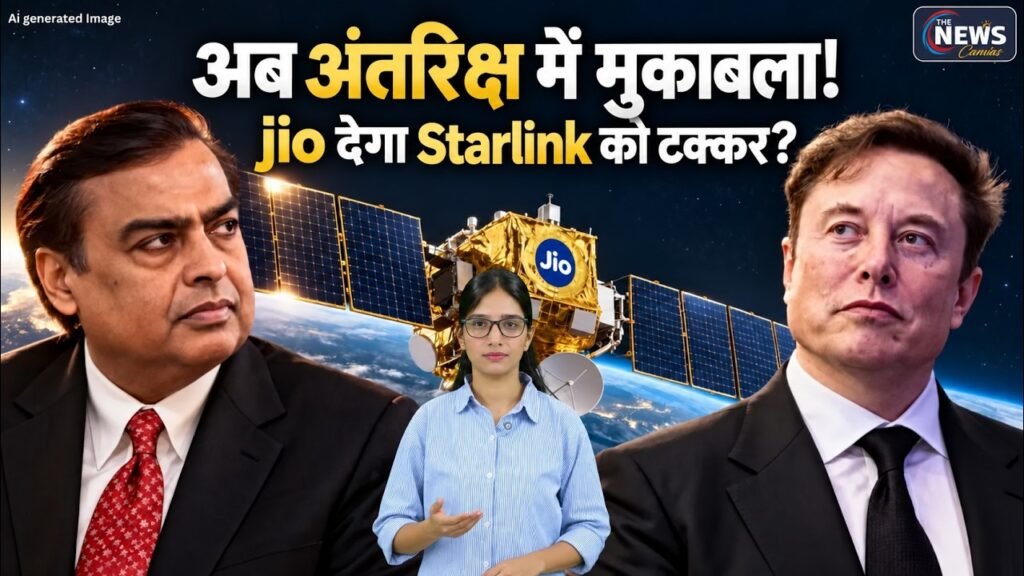 Jio का Space Mission! 1600 सैटेलाइट से 6 लाख गांवों तक Satellite Internet पहुंचाने की तैयारी | TNC |