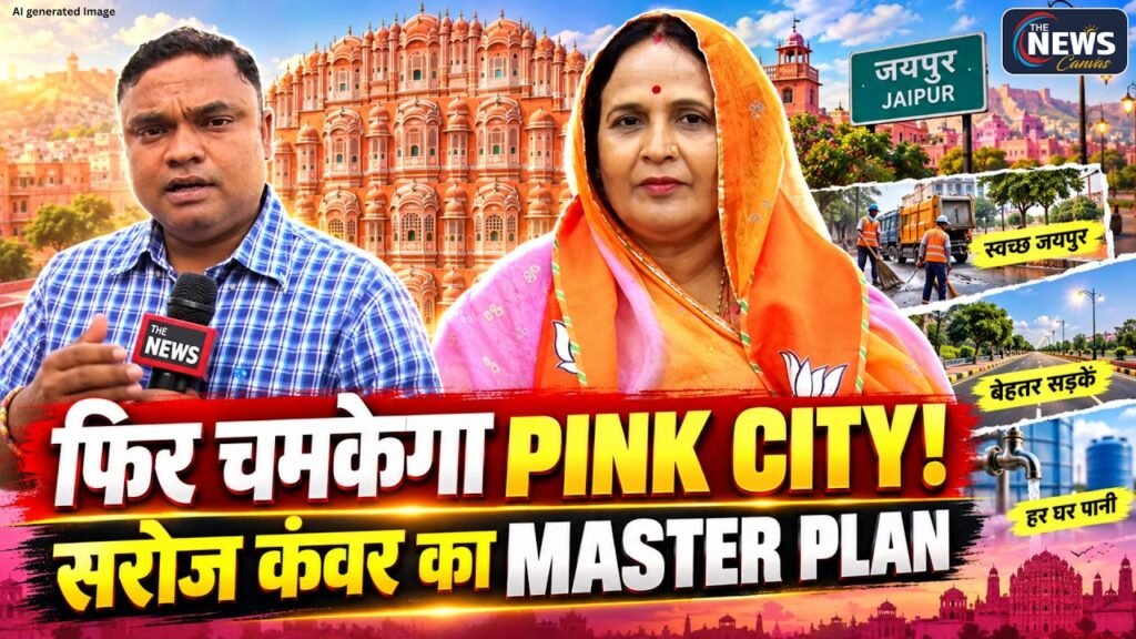 Jaipur Deputy Mayor सरोज कंवर का City Plan | सफाई, बिजली-पानी पर बड़ा फोकस | TNC |
