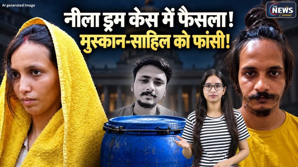 नीला ड्रम Murder Case: मुस्कान-साहिल को Death Sentence, फैसला सुनते ही फूट-फूटकर रोए! | TNC |