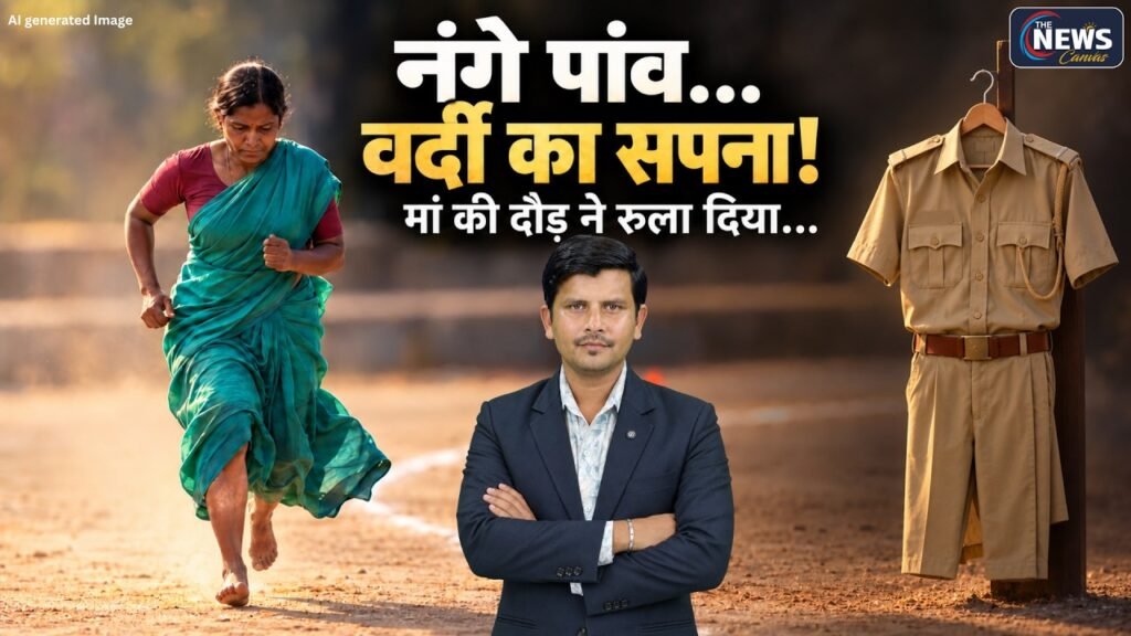 Jharkhand Viral Video: Home Guard भर्ती के लिए नंगे पांव दौड़ी विधवा मां Kavita Mahato | TNC |
