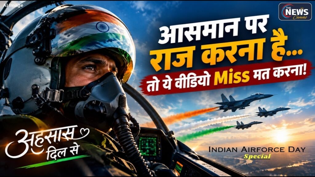 अहसास दिल से | Indian Air Force Day 2026: जांबाज़ों को सलाम, सपनों को उड़ान | TNC |