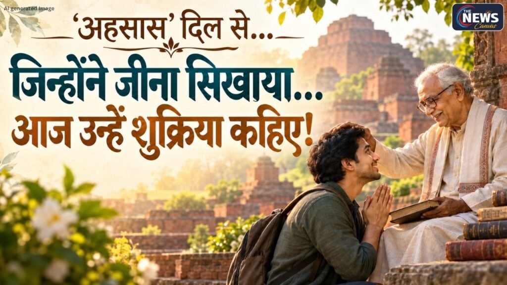 अहसास दिल से... | World Teachers Day 2026: 5 सितंबर और 5 अक्टूबर में क्या फर्क? | TNC |