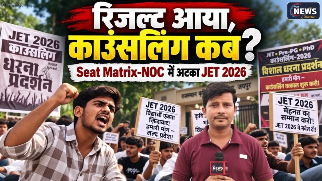 JET 2026 Counselling में देरी: Seat Matrix और NOC में अटका Admission, 35 हजार अभ्यर्थियों का इंतजार