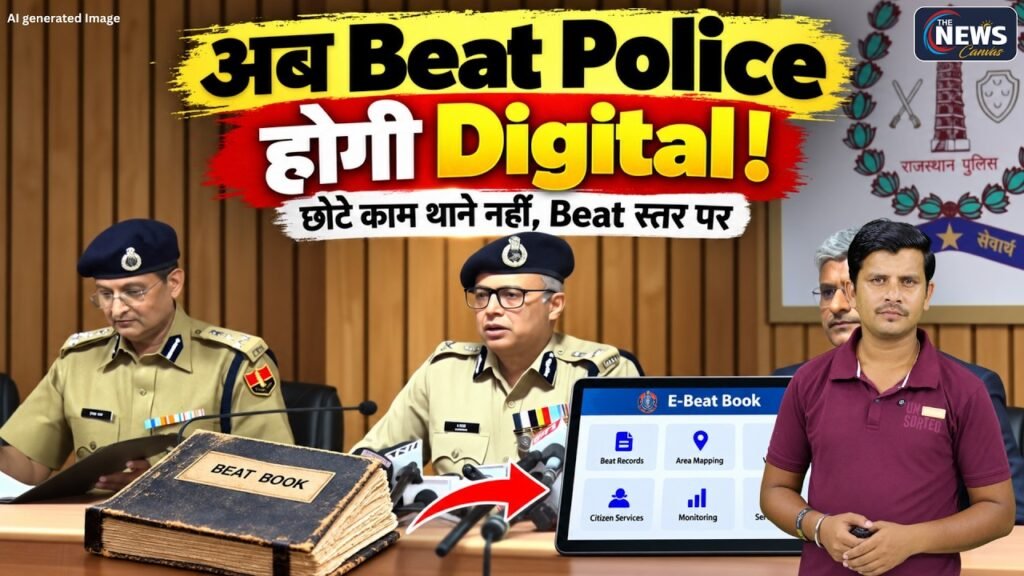 Rajasthan Police होगी Digital! Beat Book की जगह आएगी E-Beat Book, थाने के चक्कर होंगे कम | TNC |