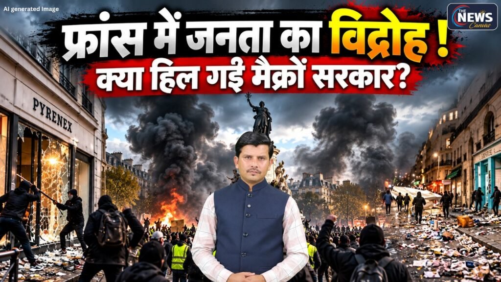 France Protest 2026: महंगाई से फ्रांस में हाहाकार! पेरिस में हिंसा | Macron Government Crisis | TNC