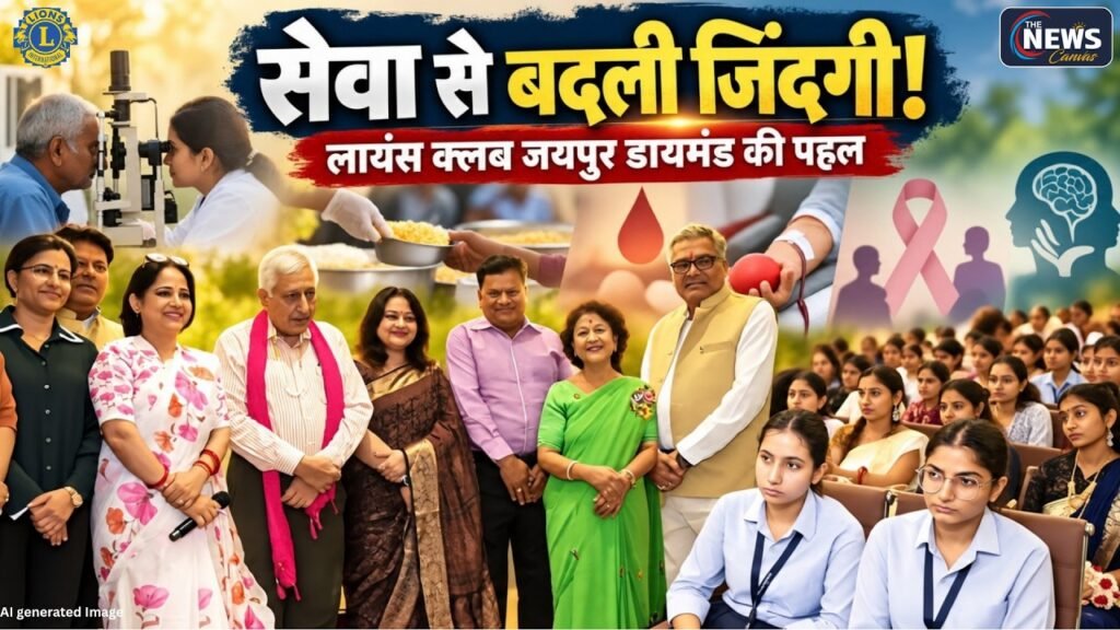 Lions Club Jaipur Diamond का सेवा सप्ताह, जनसेवा की मिसाल! | TNC |