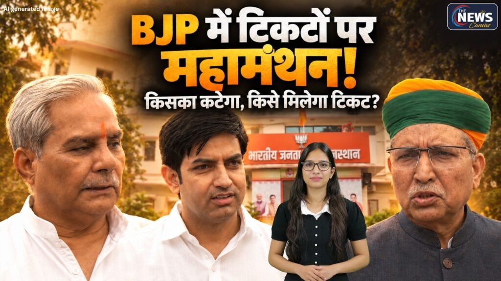 Rajasthan Panchayat Election: BJP में महामंथन! किसके टिकट पर लगेगी मुहर? | TNC |