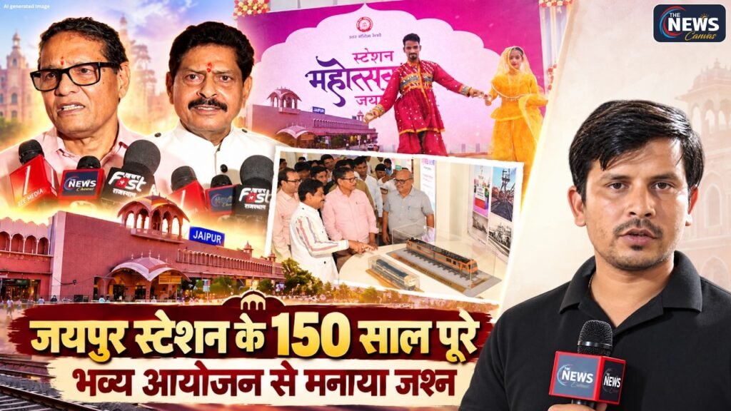 जयपुर जंक्शन के 150 साल पूरे | स्टेशन महोत्सव का भव्य आयोजन | Jaipur | TNC
