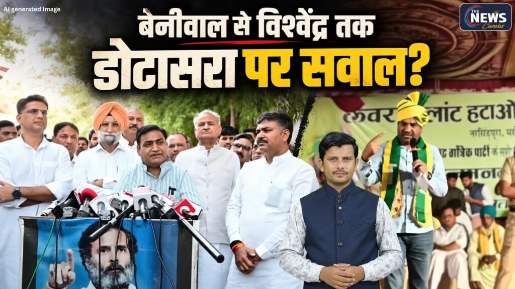 Rajasthan में जाटों का सबसे बड़ा नेता कौन ? Dotasra vs Hanuman Beniwal | Rajasthan Politics 2026 |